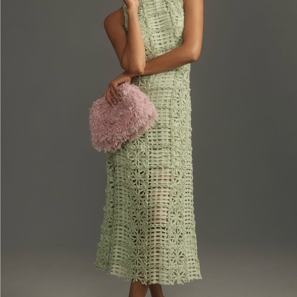 Anthropology Endless Rose Maxi Dress